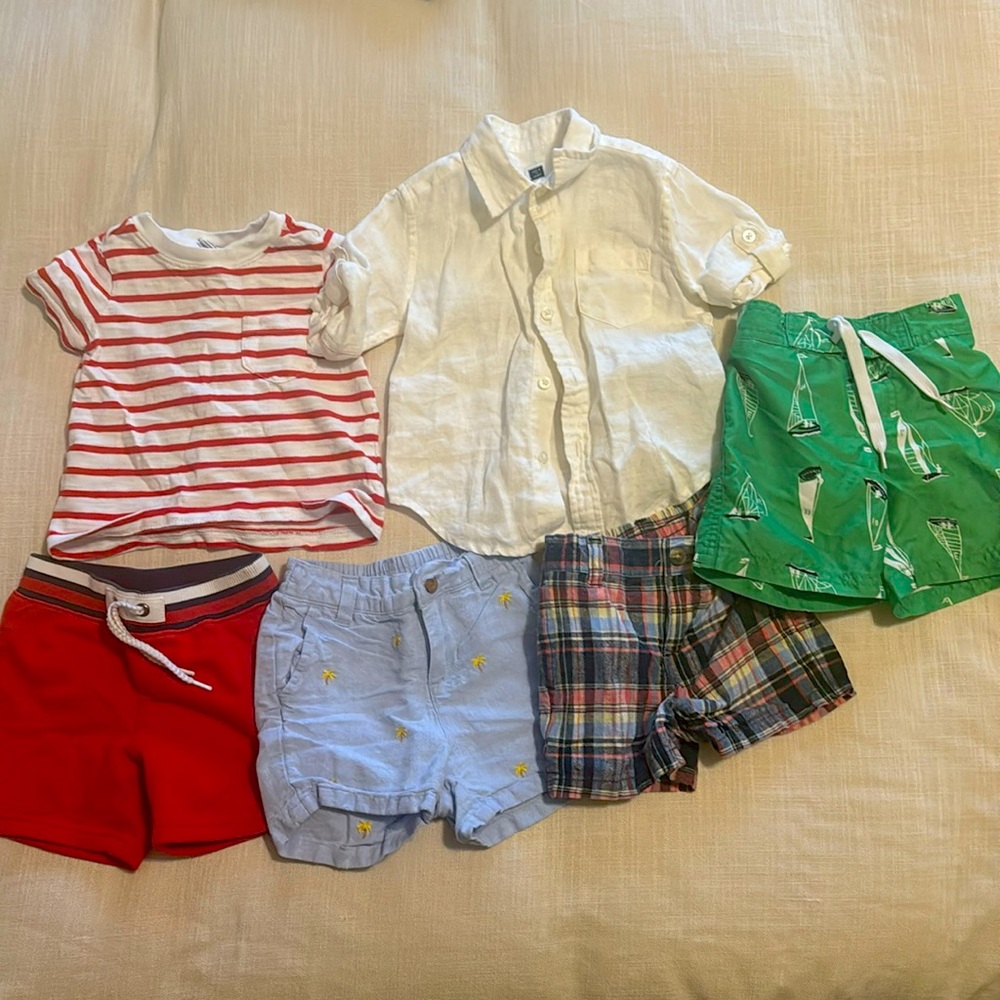 Janie and Jack Lot Boys 6-12 month